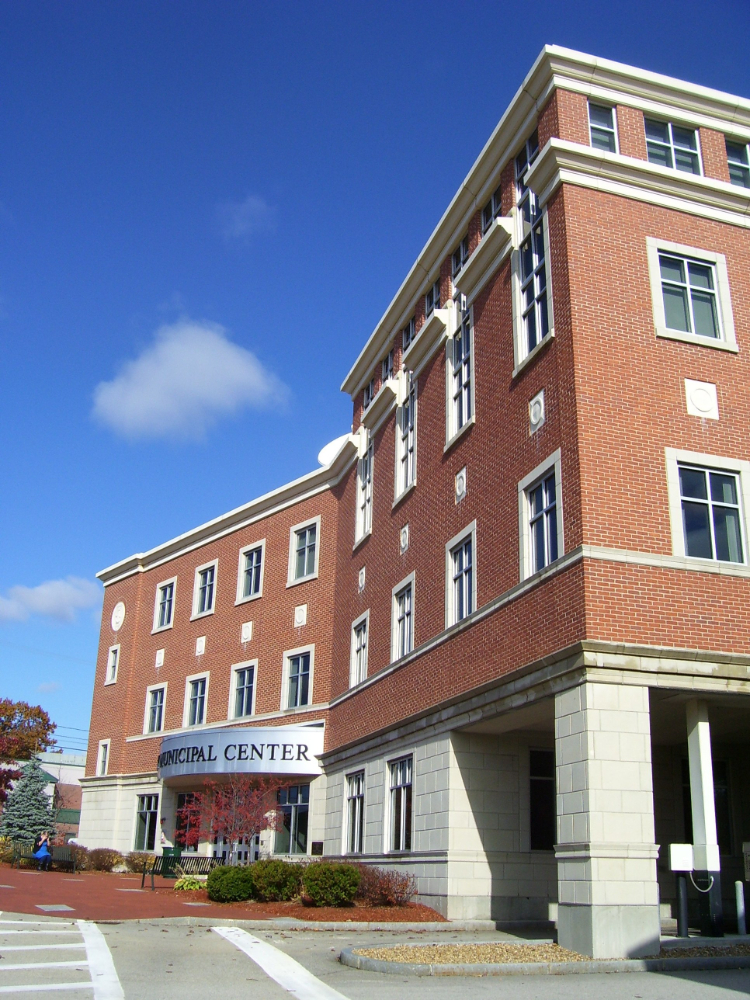 Derry Municipal Building Spaulding Brick