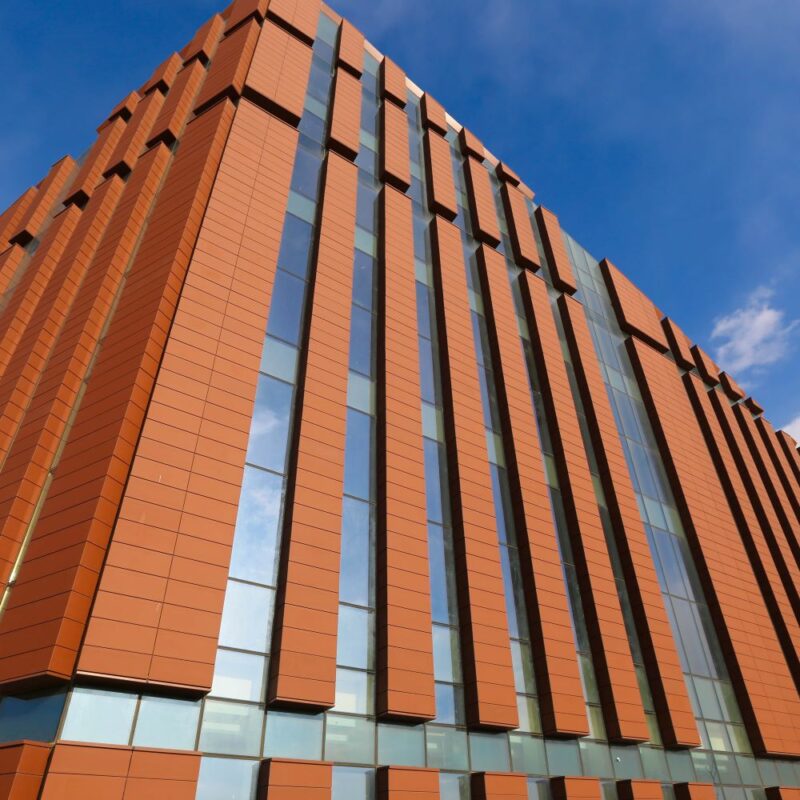 GlenGery Terracade Fascade System Spaulding Brick