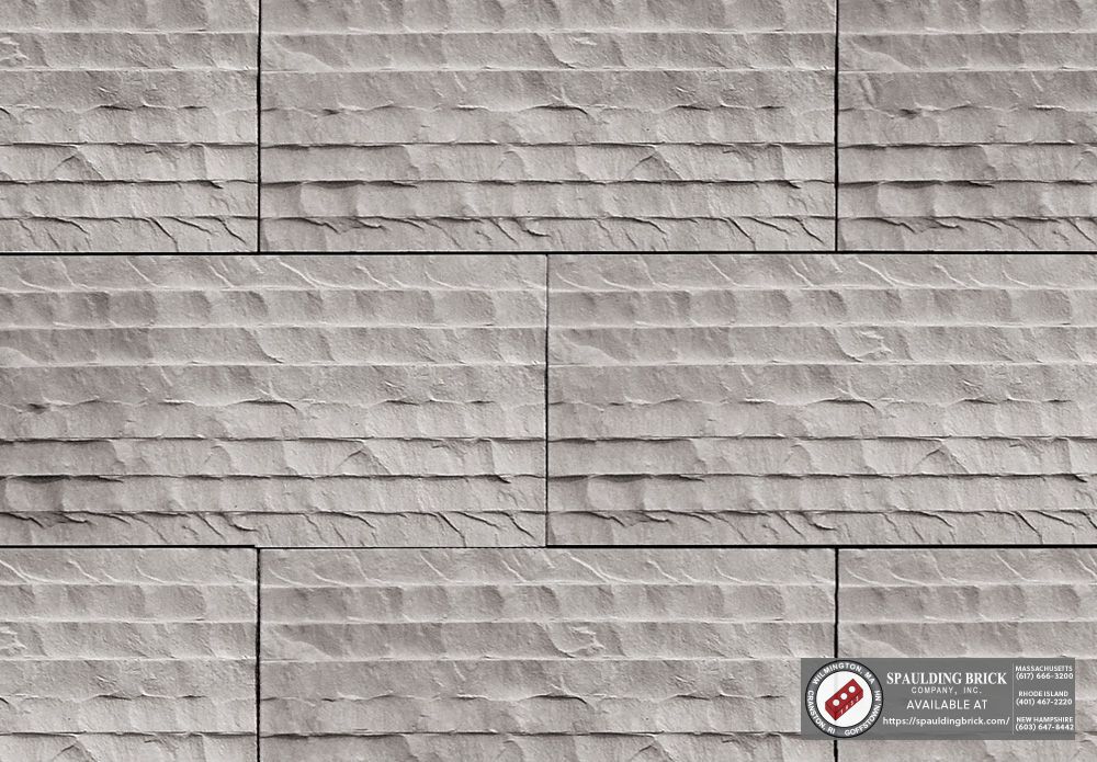 Coronado Stone Chiseled Limestone Silver Ash - Spaulding Brick